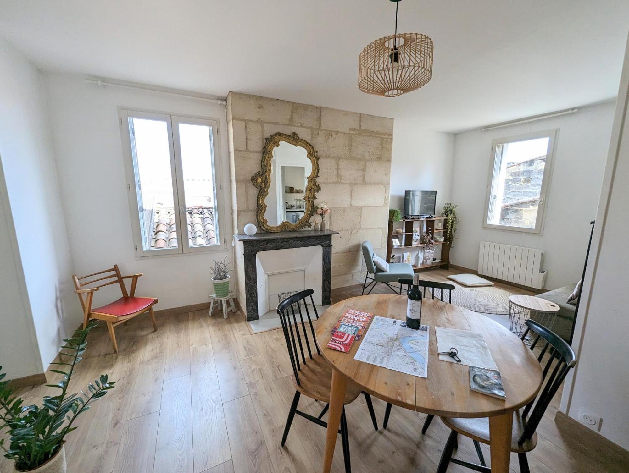 Lumineux Appartement Sous Les Toits A Pey Berland Bordeaux Esterno foto